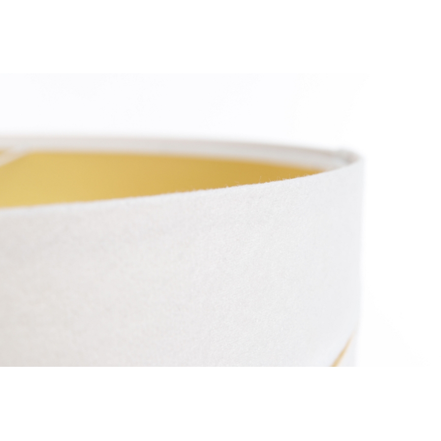 Lampadario a sospensione con filo SWING 1xE27/60W/230V bianco/oro