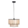 Lampadario a sospensione con filo TAKARA 1xE27/20W/230V diametro 40 cm beige