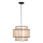 Lampadario a sospensione con filo TAKARA 1xE27/20W/230V diametro 40 cm beige