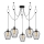 Lampadario a sospensione con filo TEL 5xE27/40W/230V ragno