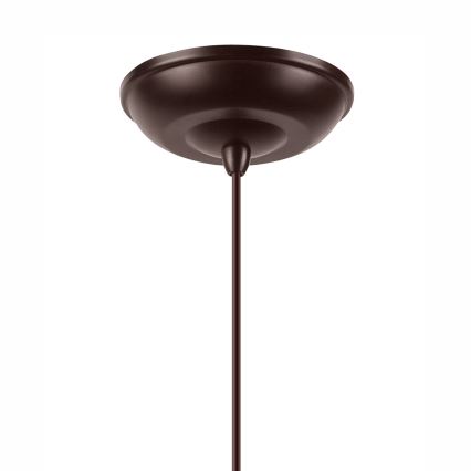 Lampadario a sospensione con filo TINA 1xE27/60W/230V bronzo