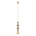 Lampadario a sospensione con filo TOWER 1xE27/15W/230V beige