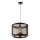 Lampadario a sospensione con filo VITO 1xE27/40W/230V nero