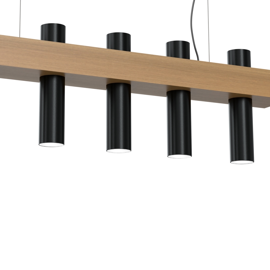 Lampadario a sospensione con filo WEST 5xGU10/25W/230V