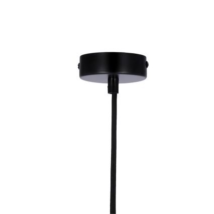 Lampadario a sospensione con filo YSTAD 1xE27/40W/230V nero