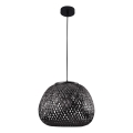 Lampadario a sospensione con filo ZANZIBAR 1xE27/20W/230V diametro 35 cm bambù