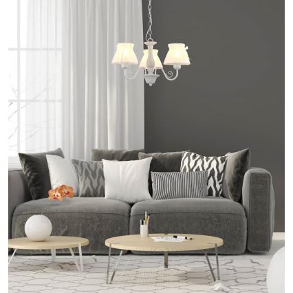 Lampadario a sospensione con filo ZEFIR 3xE27/40W/230V