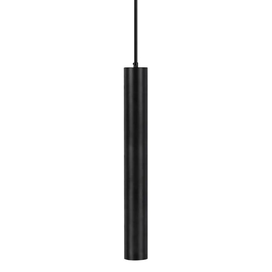 Lampadario a sospensione con supporto rigido 1xGU10/35W/230V 50 cm nero