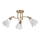 Lampadario a sospensione con supporto rigido 3xE14/60W/230V oro