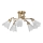 Lampadario a sospensione con supporto rigido 5xE14/60W/230V oro