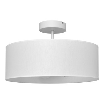 Lampadario a sospensione con supporto rigido ALBA 3xE27/15W/230V bianco