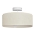 Lampadario a sospensione con supporto rigido ALBA 3xE27/15W/230V panna