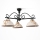 Lampadario a sospensione con supporto rigido COUNTRY 3xE27/60W/230V