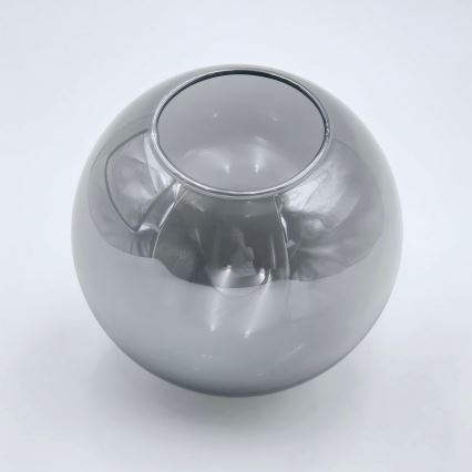 Lampadario a sospensione con supporto rigido LILOU 4xE14/5W/230V cromo opaco/fumé