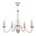 Lampadario a sospensione con supporto rigido MALBO III 5xE14/10W/230V