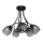 Lampadario a sospensione con supporto rigido MARIETTA 5xE27/15W/230V