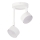 Lampadario a sospensione con supporto rigido NEMO 2xGX53/12W/230V bianco