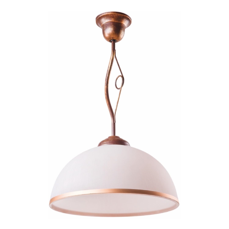 Lampadario a sospensione con supporto rigido RETRO II 1xE27/60W/230V