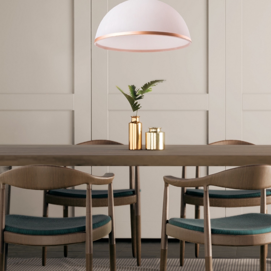Lampadario a sospensione con supporto rigido RETRO II 1xE27/60W/230V