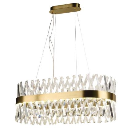 Lampadario a cristalli dimmerabile a LED su cavo LED/90W/230V 3000-6500K + telecomando