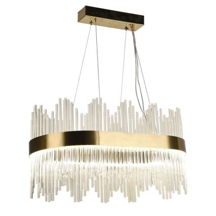 Lampadario a sospensione in cristallo dimmerabile a LED su cavo LED/70W/230V 3000-6500K + telecomando