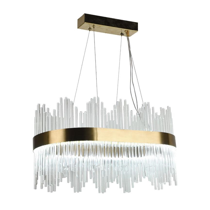 Lampadario a sospensione in cristallo dimmerabile a LED su cavo LED/70W/230V 3000-6500K + telecomando