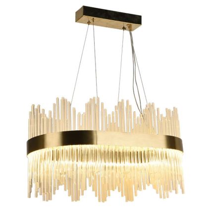 Lampadario a sospensione in cristallo dimmerabile a LED su cavo LED/70W/230V 3000-6500K + telecomando