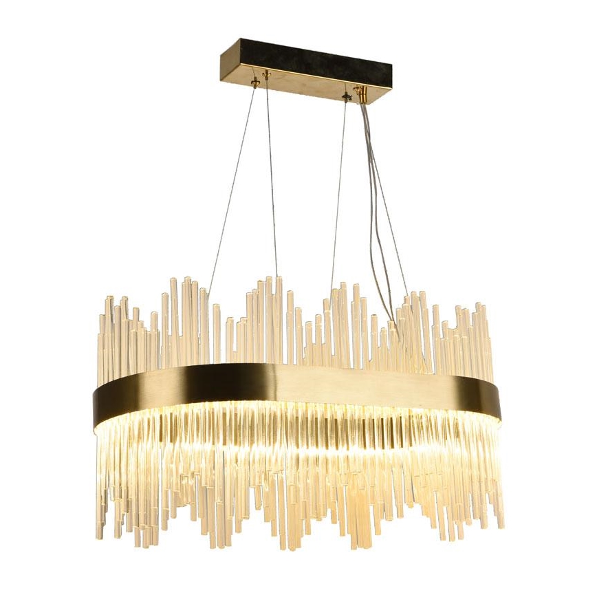 Lampadario a sospensione in cristallo dimmerabile a LED su cavo LED/70W/230V 3000-6500K + telecomando