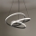 Lampadario a sospensione LED dimmerabile su cavo LED/90W/230V 3000-6500K Ø 47 cm + telecomando