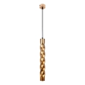 Lampadario a sospensione MARLEY 1xGU10/30W/230V dorato