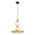 Lampadario a sospensione MONZA 1xE27/40W/230V Ø 30 cm crema/bronzo
