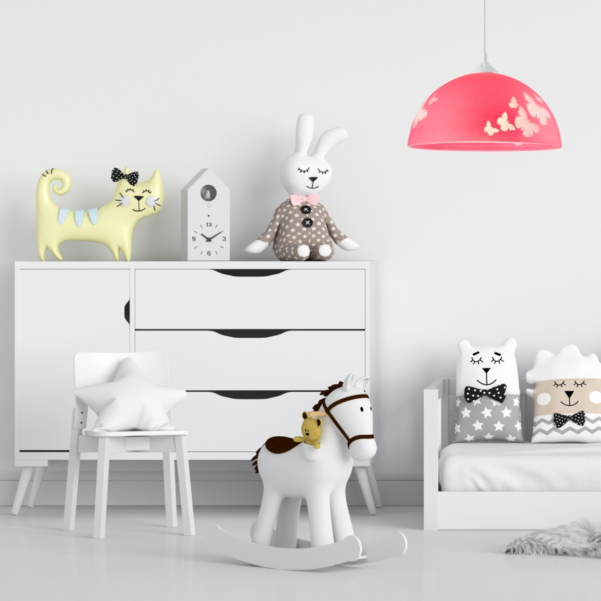 Lampadario a sospensione per bambini 1xE27/60W/230V