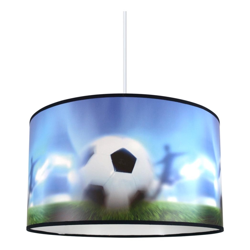 Lampadario a sospensione per bambini FOOTBALL 1xE27/60W/230V