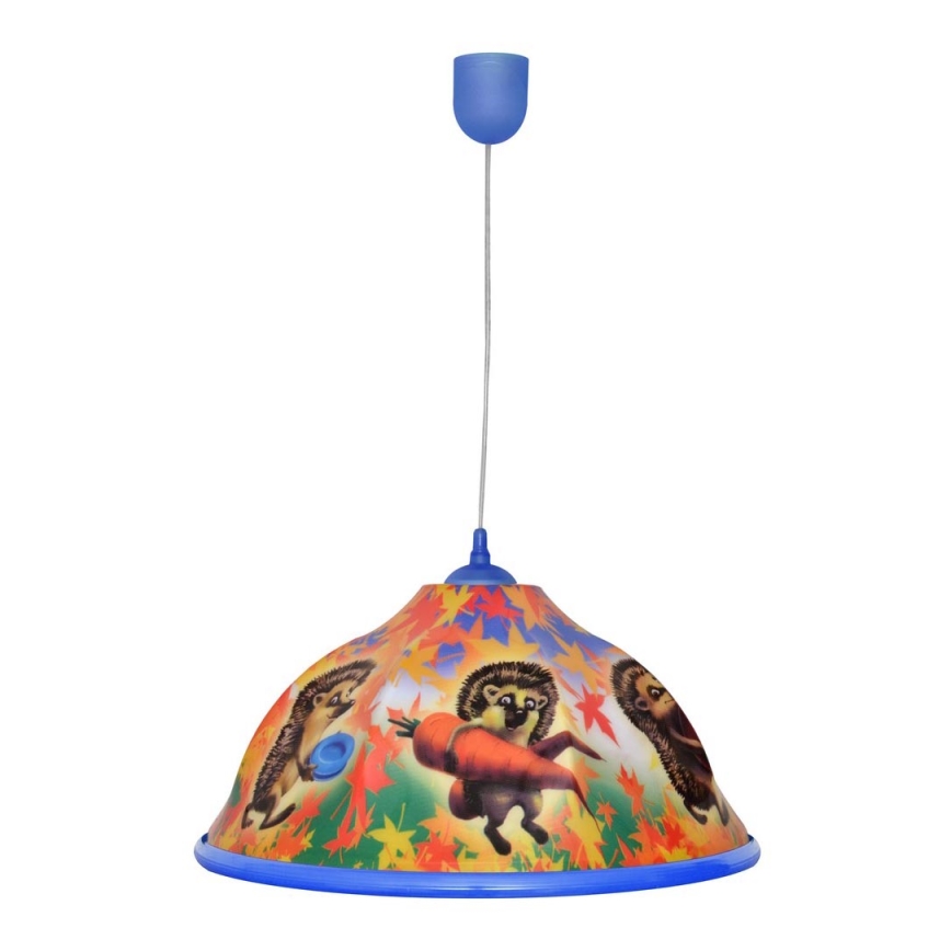 Lampadario a sospensione per bambini HEDGEHOG 1xE27/15W/230V