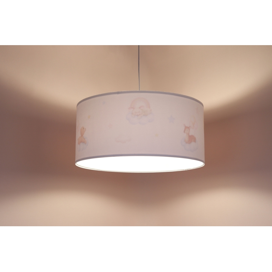 Lampadario a sospensione per bambini SWEET DREAMS 1xE27/60W/230V diametro 30 cm
