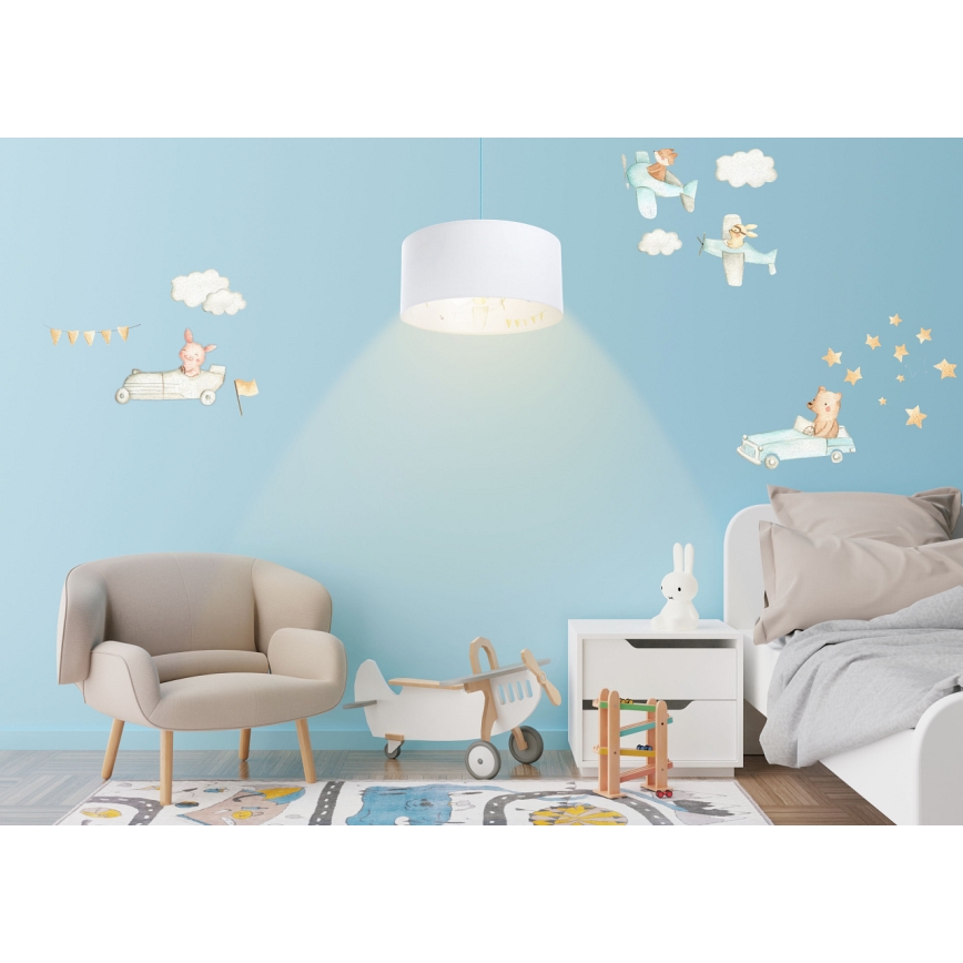 Lampadario a sospensione per bambini SWEET DREAMS 1xE27/60W/230V diametro 30 cm