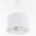 Lampadario a sospensione per bambini SWEET DREAMS 1xE27/60W/230V diametro 30 cm