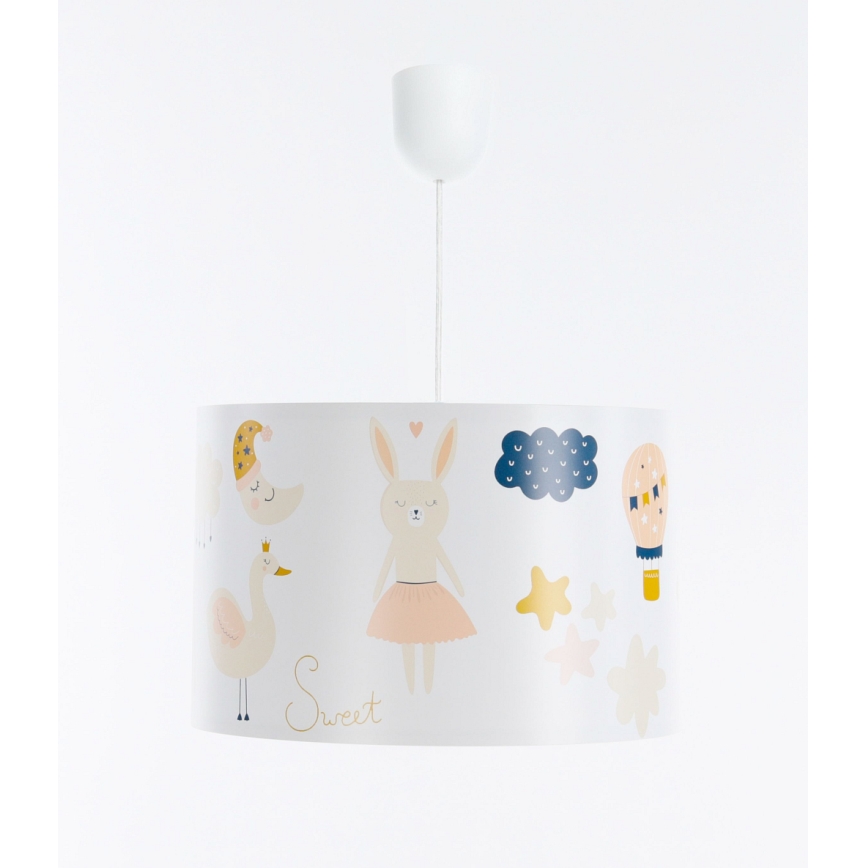 Lampadario a sospensione per bambini SWEET DREAMS 1xE27/60W/230V diametro 30 cm