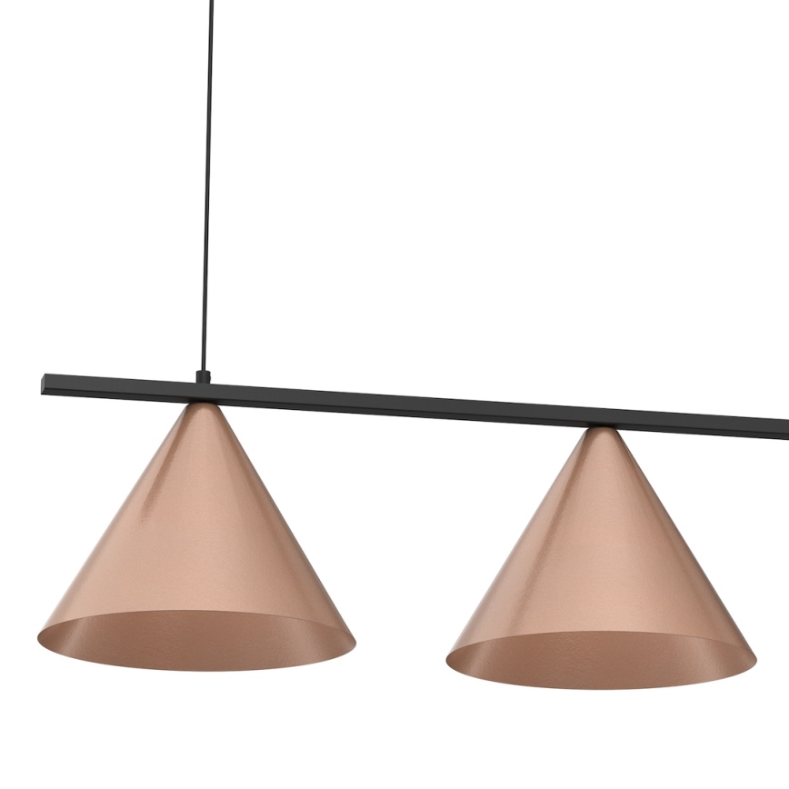 Lampadario a sospensione su cavo CAPITAL 3xGX53/15W/230V oro rosa