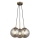 Lampadario a sospensione su cavo POLINO 3x E27/40W/230V, finitura bronzo
