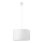 Lampadario a sospensione su cavo SIRJA PLISADO 1xE27/15W/230V Ø 35 cm bianco
