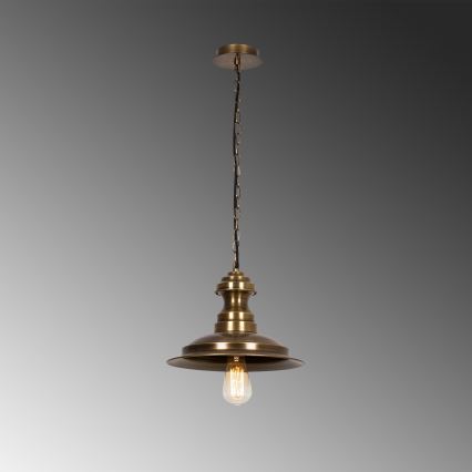 Lampadario a sospensione su cavo SIVANI 1xE27/40W/230V bronzo