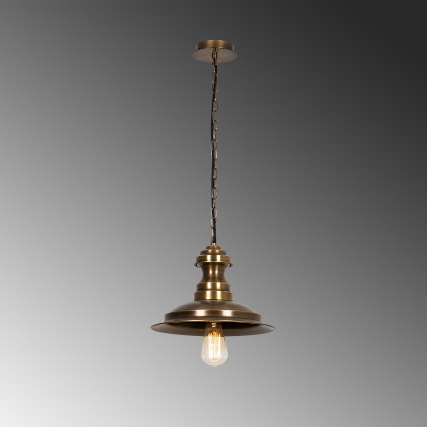 Lampadario a sospensione su cavo SIVANI 1xE27/40W/230V bronzo