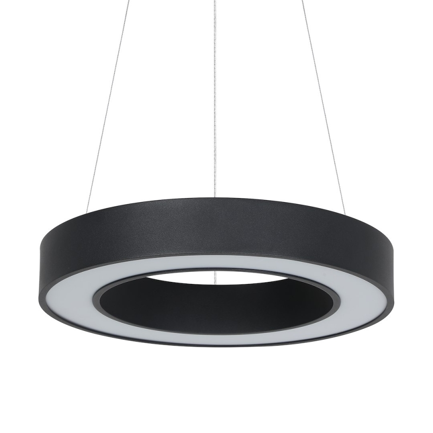 Lampadario a sospensione su cavo UNION LED/40W/230V 3000/4000/6500K Ø 40 cm nero