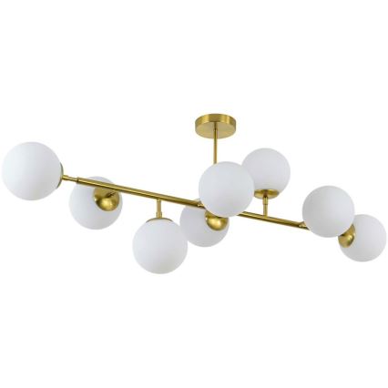 Lampadario a stelo DORADO 8xE14/40W/230V dorato