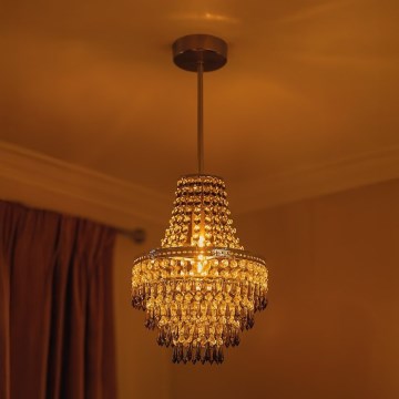 Lampadario a stelo GEMMA 1xE27/60W/230V