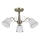 Lampadario a stelo LOSANNA 3xE14/40W/230V in ottone