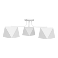 Lampadario ADAMANT 3xE27/15W/230V bianco