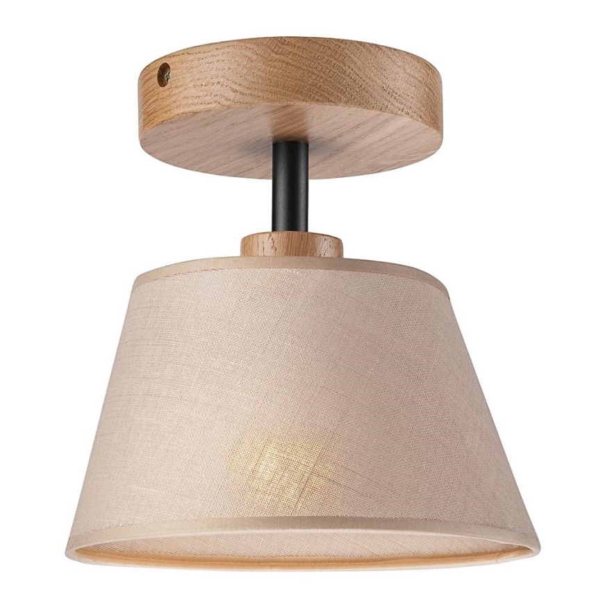 Plafoniera ANTONIO 1xE14/60W/230V beige/rovere