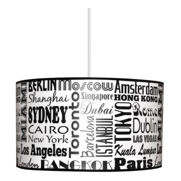 Lampadario CITY 1xE27/60W/230V